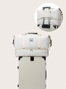 حقيبة تخزين متسعة بيج للأمتعة، خفيفة الوزن قابلة للطي، متسعة، حقيبة سفر وإقامة عطلة نهاية الأسبوع، حقيبة مستشفى، حقيبة سفر، حقيبة يد، حقيبة جمنازيوم، حقيبة أمتعة، حقيبة يد للعطلات والأنشطة الخارجية والأعمال والدراسة للرجال والنساء من طراز موحد، حقيبة مبطنة، حقيبة أسفل مزركشة، حقيبة كتف مزركشة، حقيبة يد عبر الجسم، حقيبة سفر، حقيبة أمتعة، حقيبة كلية، حقيبة أمتعة بلون وردي للشتاء