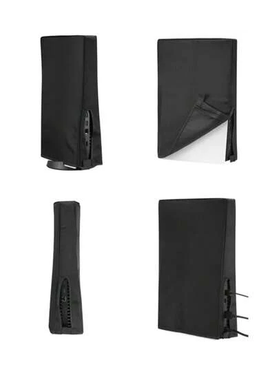 1 pieza Funda protectora contra el polvo, adecuada para la consola de juegos PlayStation 5, en posición horizontal/vertical