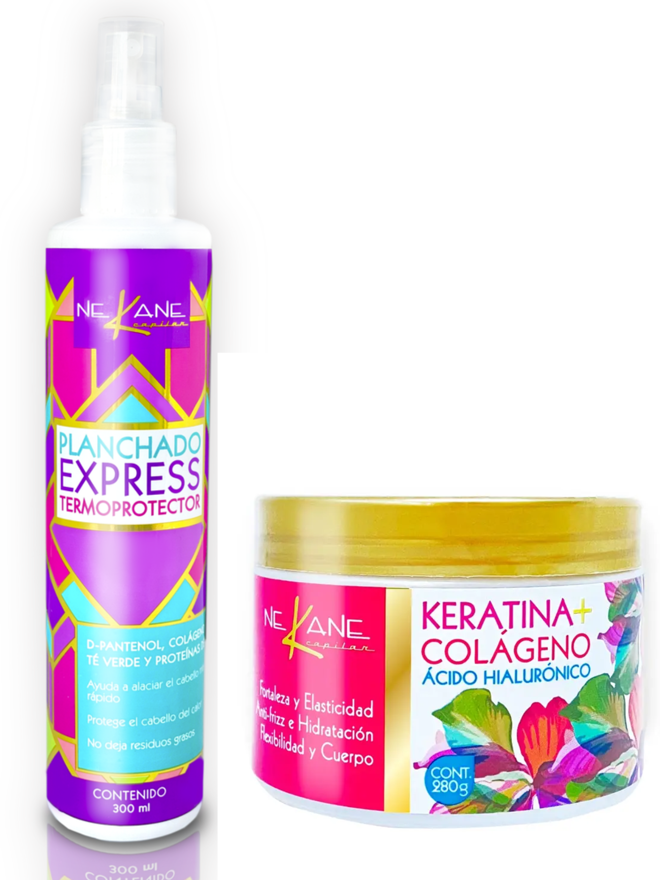 GENESIS COSMETICS Nekane Kit de Planchado Express 300 ml. y Tratamiento
