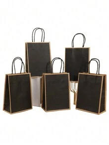 12 cái Đen Bằng gỗ Khung trang trí Tiệc sinh nhật Túi , Qủa tặng Bọc Túi tote - Nhiều màu - Xem 8