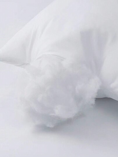 1pc Wit ative Kussen Moderne Polyester Fiber Rectangle High Elastic Core Lumbar Pad, Convenient Home, Office, Camping, Bedding, Inserts, Pillows Bed view 7