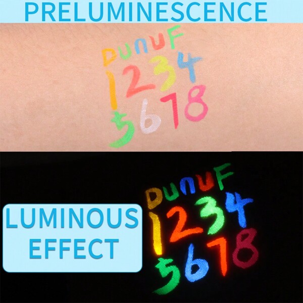 Uv Glow Body Paint Set, Waterproof Longlasting Face And Body Painting Kit SHEIN USA