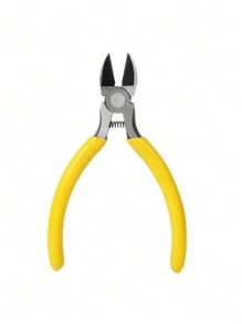 11.5cm Wire Cutter Pliers Electricity Cable Cutting Tool Electrician Work Diagonal Pliers Garden Electrical Repair Tool, Tools For Men - Yellow - View 5