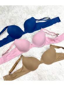 Brasier PREMIUM copa C set de 3 piezas - Beis - Ver 1