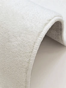 French Style Long Rug For Bedside, Living Room, Thick Carpet For Bedroom, Sofa, Coffee Table, Foot Mat, Bay Window Mat - Simple black stone - View 3