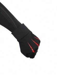 1 Par Guantes Térmicos Para Deportes Al Aire Libre, Equitación Y Esquí Con Engrosamiento Para Las Manos - Rojo - Ver 4