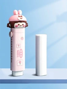 1 件+2 件替換可愛卡通橡皮擦 - 彩色 - 查看 3
