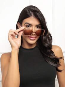 Women Fashion Glasses - 香檳色 - 查看 5