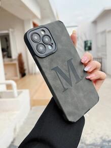 1 件 PU 皮革和柔軟 Tpu 手機殼相容於 Iphone 11、12、13、14、12 Pro Max、13 Pro Max、15、15 Pro、15 Plus、15 Pro Max、三星 A04、A13、A24、A12、A20s , A32 , A50 , A51 , A52 , A71 , A73 , S20fe , S21 , S22 - 深灰色 - 查看 3