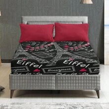 Cobertor con Borrega  extra suave, Tela Polar Flannel con Borrega - Negro - Ver 2