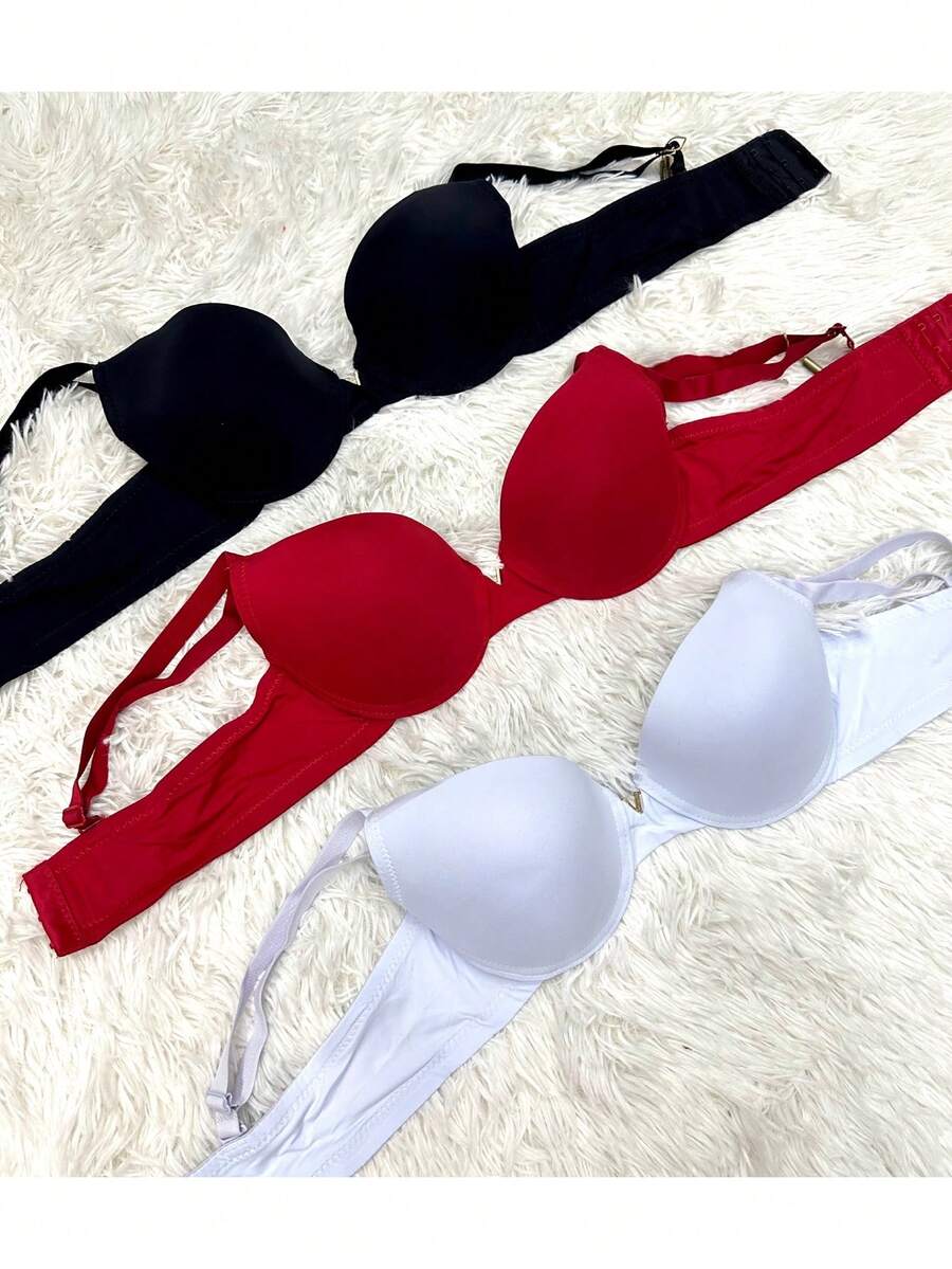 Brasier PREMIUM copa C set de 3 piezas - Negro - Ver 1