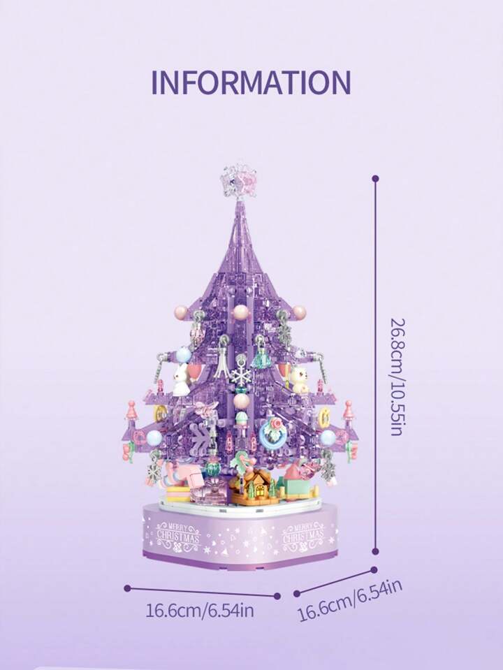 クリスマスツリー ピンク 紫 中型❣️まとめ依頼❣️ ロマンチックな紫色のクリスマスツリー | SHEIN JAPAN