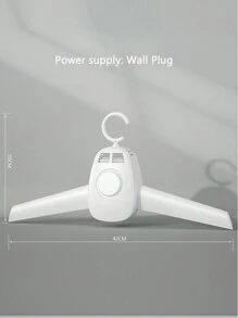 Mini Secadora De Ropa Plegable Portátil - Blanco - Ver 2