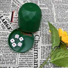 1 套趣味骰子游戏安静骰子杯适用于 KTV 派对和棋盘游戏轻质材料和有趣的娱乐