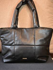 BOLSA PUFFER - Negro - Ver 1