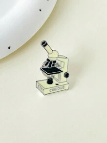 1pc時尚顯微鏡生物油滴針,適用於學生和專業生物學家,日常佩帶 - A3-P130 - 查看 2