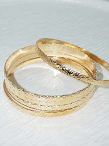 Unisex-mode-e-commerce-armband Aus Eisenlegierung Im Europäischen Und Amerikanischen Stil Mit Geometrischem, Rautenförmigem Schlangenschuppenmuster, Geeignet Für Den Täglichen Gebrauch Für Frauen Und Männer