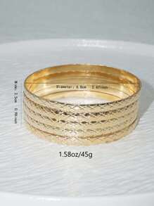 Unisex-mode-e-commerce-armband Aus Eisenlegierung Im Europäischen Und Amerikanischen Stil Mit Geometrischem, Rautenförmigem Schlangenschuppenmuster, Geeignet Für Den Täglichen Gebrauch Für Frauen Und Männer