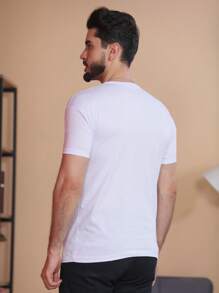 Men Shirts - White - View 2