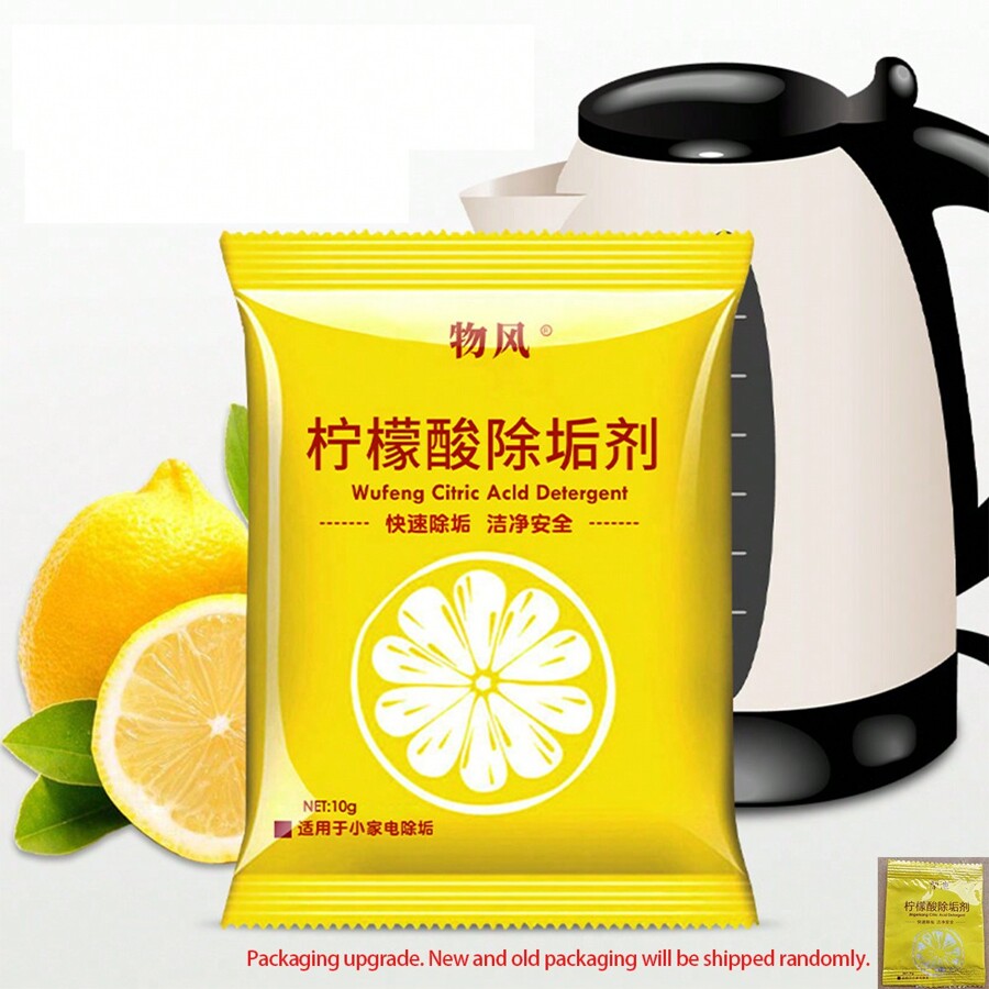 Citric Acid Electric Kettle Descaler Limescale Cleaner For Tea Stains