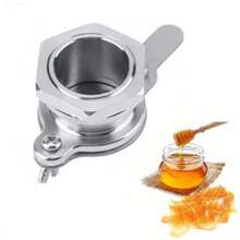 Stainless Steel Honey Gate Valve For Honey Extractor, Honey Separator And Tap, Apiculture Tool - Silver - View 1