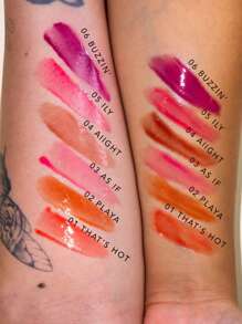 Lip Oil Gloss P.H.A.T Juicy Efecto Glossy Italia Deluxe Varios Tonos - Rosado Sandía - Ver 2