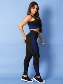 TARELLES Women Sports Sets - 藏蓝色 - 查看 3