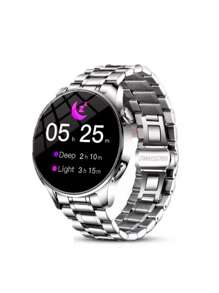 Petukita Box BW1256 Unisex Metallic Sports Smart Watch - Silver - View 1