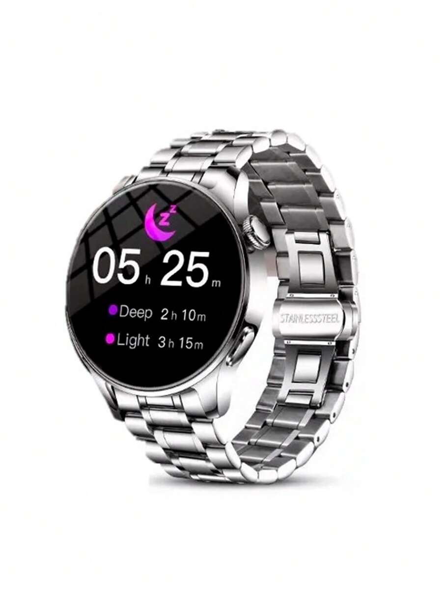 Petukita Box BW1256 Unisex Metallic Sports Smart Watch - Silver - View 1