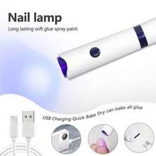 VOKY Rectangular-shaped 16w High Power Led Nail Lamp For Nail Enhancement, Rechargeable And Wearable - Blue - View 2