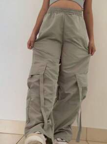 Women Two-piece Outfits - 米色 - 查看 2