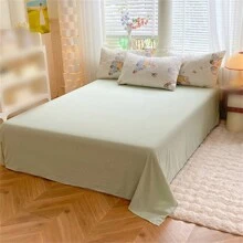 4pcs Flower Print Bedding Set, Including 1 Comforter, 1 Bed Sheet And 2 Pillowcases (pillow Core Not Included), Beige Modern Bedding For Bedroom - Multicolor - View 7