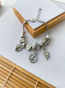 Delicarium Chain Bracelets - Silver - View 7