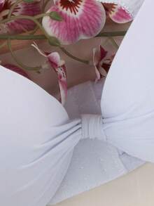 Sostenedor Efecto Push-Up Moderno y Cómodo | Brasier con Soporte Ancho y Ajustable No deja marca - Blanco - Ver 4