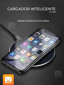 Cargador Inalámbrico - Gris - Ver 2