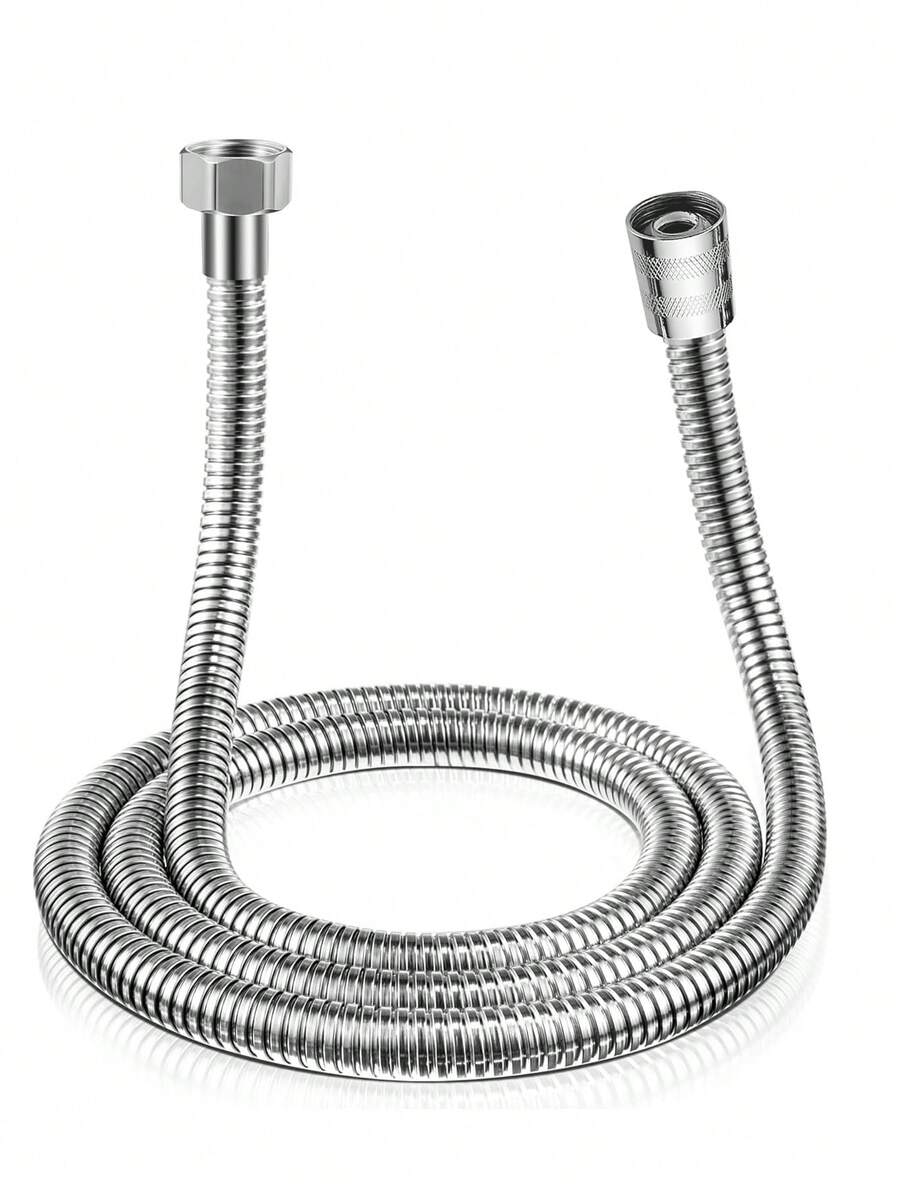 1.5m Ống mềm vòi hoa sen Đối với Vòi hoa sen Thép không gỉ phổ cập Giao diện - Bạc - Xem 1