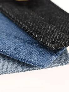 1pc Elastic Pants Extender With Hook For Lengthening Trousers, Universal Size Adjuster - Blue - View 5