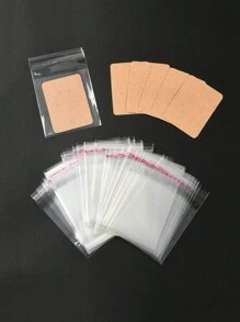 100/200pcs Jewelry Packaging Cards For Earring And Stud Storage