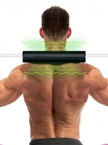 1pc Barbell Pad For Squats, Foam Squat Shoulder Pad, Weightlifting Neck Cushion, Thick Barbell Padding Cover For Neck And Shoulders Protection During Exercise Gym Accessories - Black - View 3