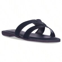 Takata Women Slides - 黑色 - 查看 2