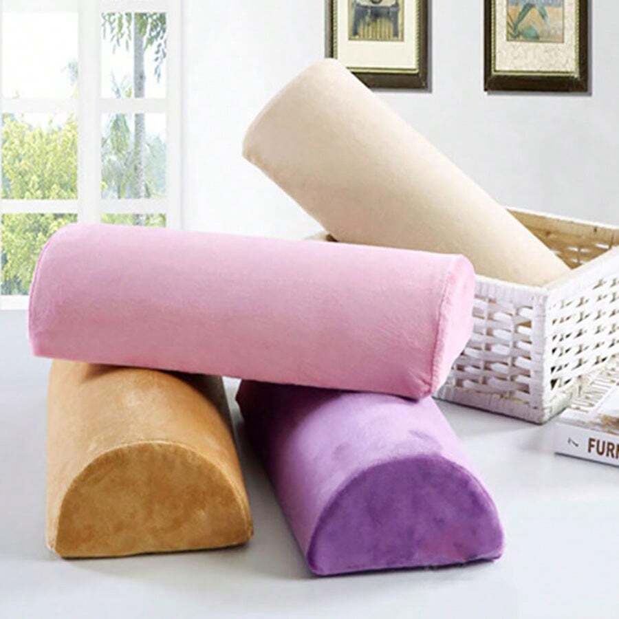 1 gối chân, gối hỗ trợ thắt lưng, đệm chân văn phòng, gối cao su hồi phục chậm, đệm cuộn thắt lưng cho lưng dưới, thư giãn chân, gối bà bầu, bộ đồ giường, gia đình