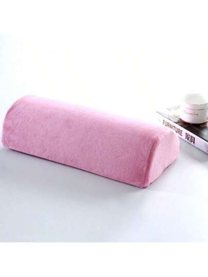 1pc Leg Pillow, Lumbar Support Office Foot Rest, Slow Rebound Latex Waist Kussen Wedge Roll Cushion Lower Back, Relax, Maternity Bedding, Home view 6