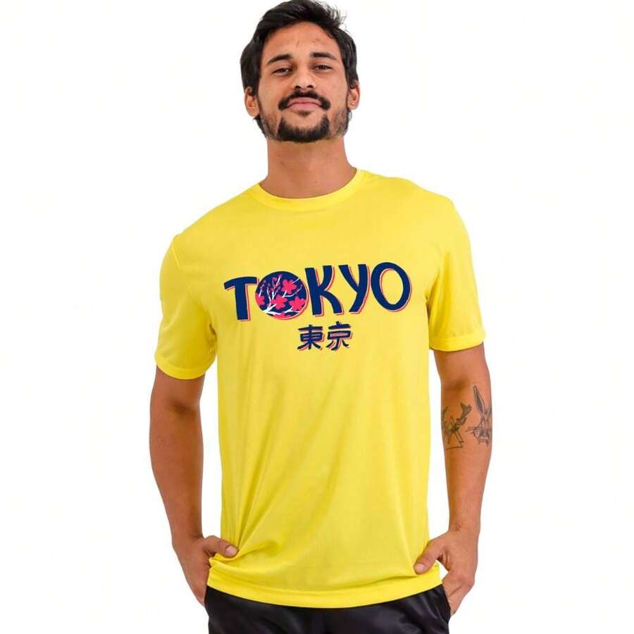 Men T-Shirts - Yellow - View 1