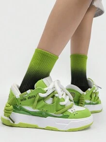 Summer New Arrival Fashionable Couples Canvas Sneakers, Casual Sports Shoes With Increased Height, & Versatile