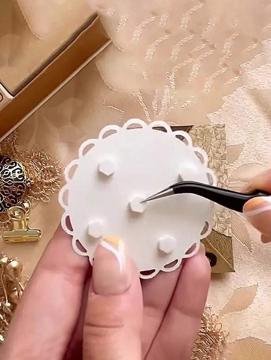 240pcs Hexagonal Thickened Double Sided Foam Tape With Strong Adhesive For Creative Diy Sponge Foam Double Sided Adhesive Back To School