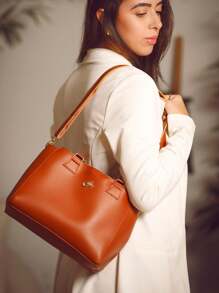 Women Wristlet Bags - 駝色 - 查看 4