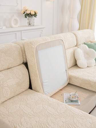 Funda De Cojín De Sofá Elástica De 1 Pieza, Funda De Sofá Antideslizante De Estilo Minimalista Moderno Para Protección De Muebles De Sala De Estar, Adecuada Para Sofá En Forma De L Y Sofá De 1234 Asientos