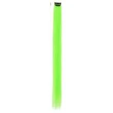 Mecha Colorida de Cabelo Aplique Tic Tac 50cm Várias Cores - Verde - Visão 1
