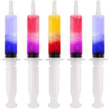 3pcs Christmas Party Festival Syringe & Injection Shape Drink Dispenser - Multicolor - View 1
