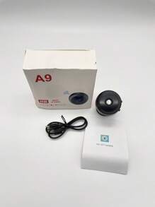 Rechargeable Mini Camera A9 Wifi Mini SD APP Remote Monitor Recording 1080HD Night Infrared - Black - View 1